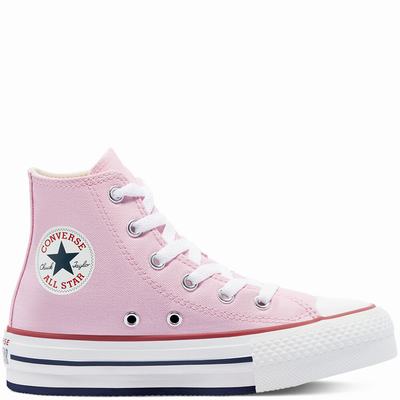 Converse Color EVA Platform Chuck Taylor All Star - Lasten Matalavartiset Tennarit - Pinkki/Valkoine